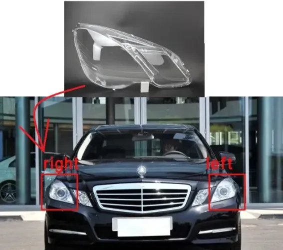 Lente Farol Direito Mercedes Benz E250 E350 2010 2011 2012 e 2013