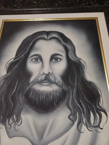 Quadro jesus 0,52x0,63