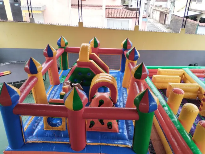 KID PLAY , CORRIDA DE OBSTACULOS , TOBOGA