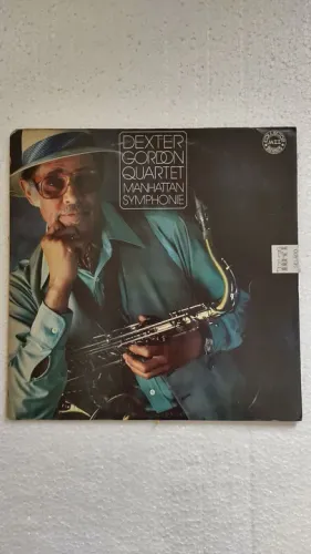Disco de vinil LP Dexter Gordon quartet - Manhattan Symphony