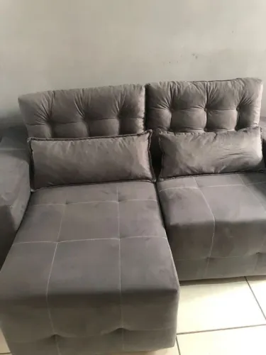 Retrátil 1.80, Suede Aveludado