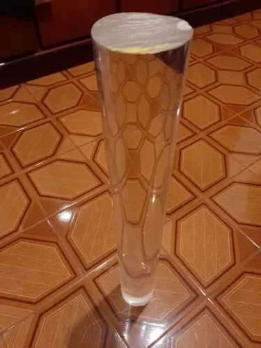 tarugo de acrílico transparente 