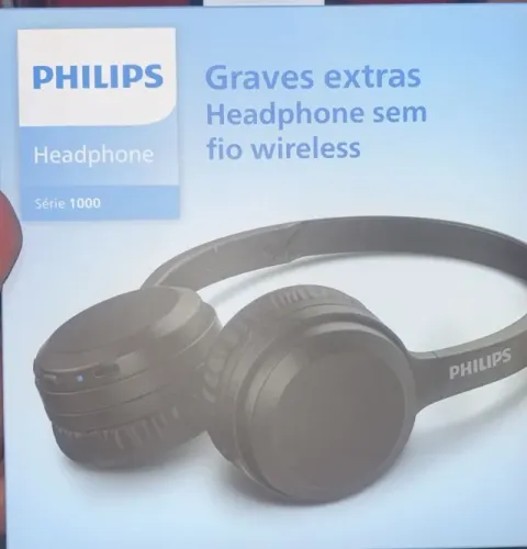 Fone De Ouvido Sem Fio Bluetooth Tah1108bk/55 Preto Philips