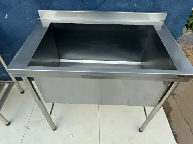 Tanque inox 1.0x0.60 NOVO