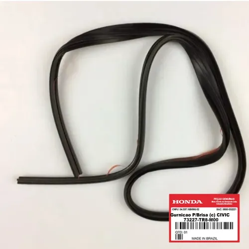 Base vedação parabrisa Vigia TRASEIRO Honda CIVIC G9 2012-2016 Original 73227TR8M00