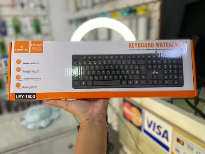 Teclado USB Lehmox LEY-1603 - entrega à domicílio em São Luís