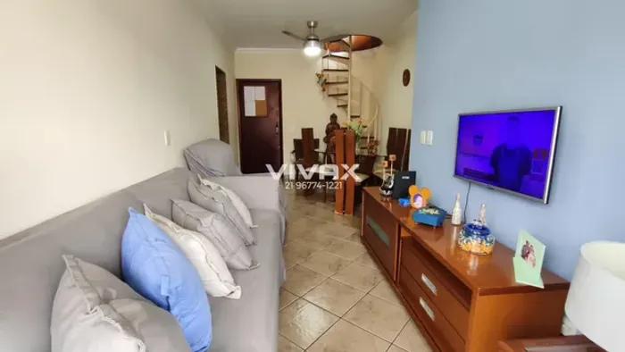 Méier - Rua Vilela Tavares Cobertura Duplex 4 Quartos Sala Em 1 Ambientes - Com Piscina 2 