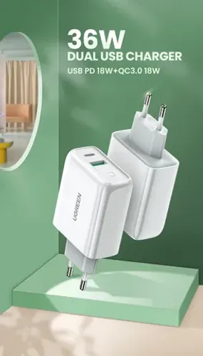 Carregador 36W Ugreen PD