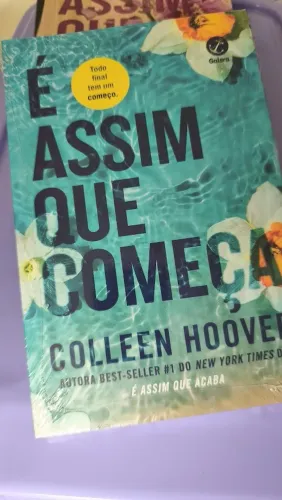 Livro - É Assim Que Começa - Colleen Hoover (lacrado) - leia descrição (fotos reais)