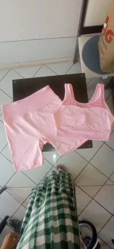 Conjunto Fitness Rosa