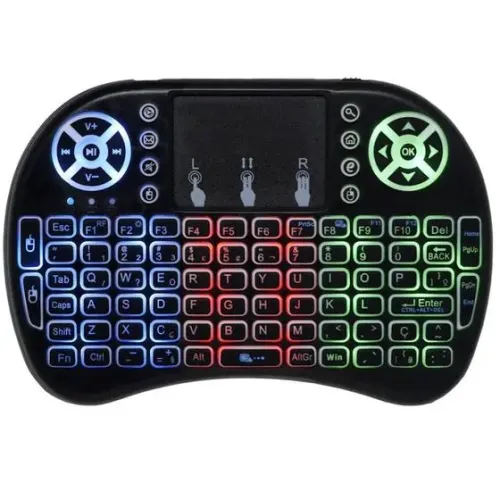 Mini Teclado bluetooth Wireless sem fio Com Touch Pad Ley-182 Lehmox -Loja Coimbra Entrega