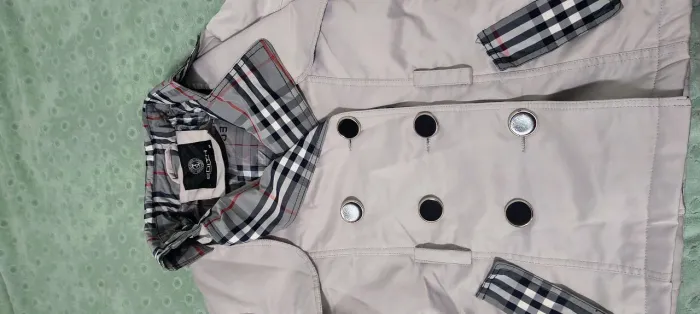 Jaqueta forrada feminina Edith cinza