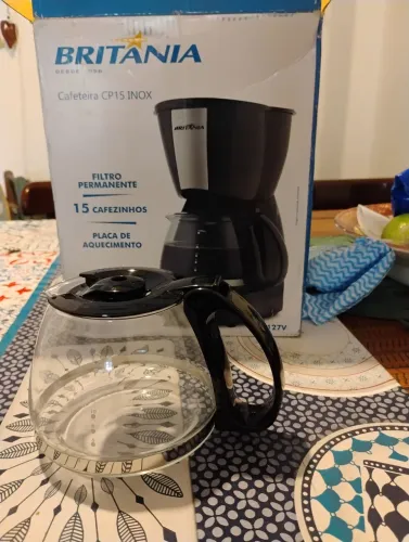 Jarra de vidro original SEM USO da Cafeteira Britânia CP15