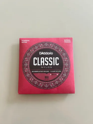 Encordoamento D'Addario Classic Nylon para Violão Clássico