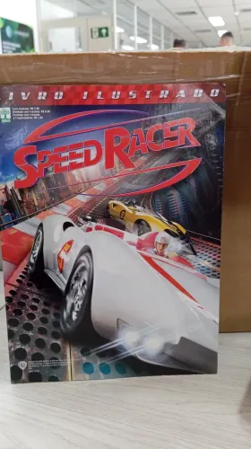 Álbum Speed Racer - Ed. Abril - incompleto
