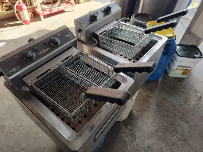 Fritadeira metalcubas 8000w FOE 15 foe15 zona fria 