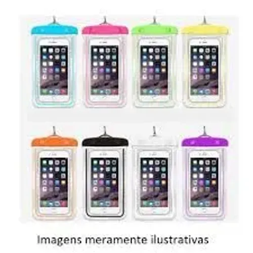 Capas/Protetores de Celular à Prova D'água - Diversas Cores