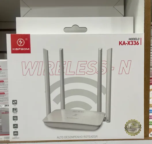 Roteador 4 antenas Wi-Fi