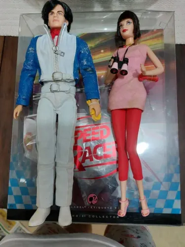 Bonecos Barbie Speed Racer - Coleção Completa