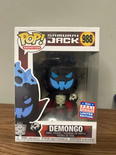 Funko Pop Samurai Jack 988 Original Novo