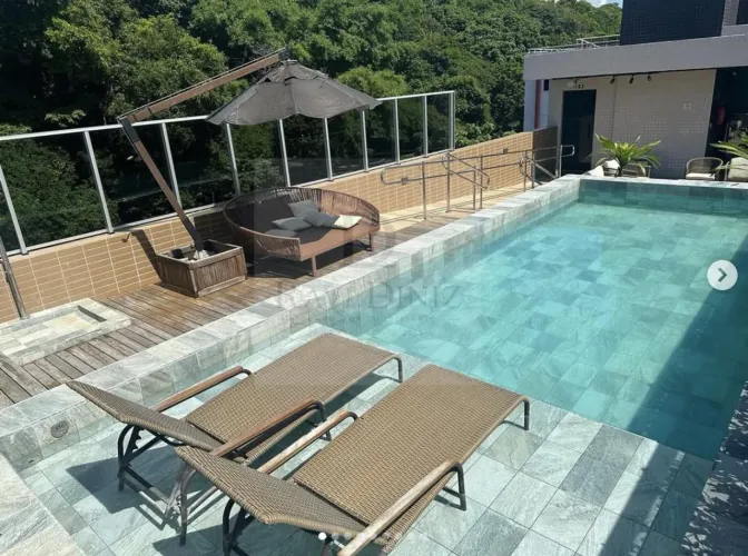 Flat para Venda em João Pessoa, Cabo Branco, 1 dormitório, 1 suíte, 1 banheiro, 1 vaga