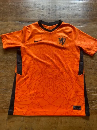 Camisa Holanda Home 2020/2021 TAM G infantil - 12 anos