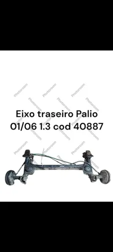 Eixo traseiro Palio 01/06 1.3 - Peça Automotiva
