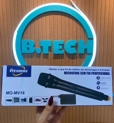 Microfone Sem Fio Profissional 