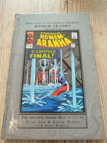 Biblioteca História Marvel homem aranha 