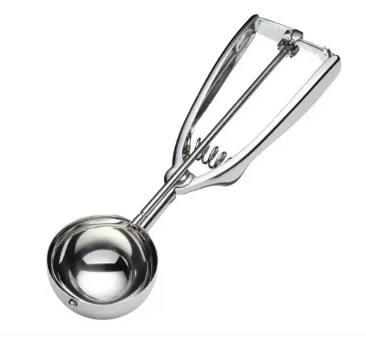 Colher de Sorvete 23x6cm C/Ejetor Manual Clink 