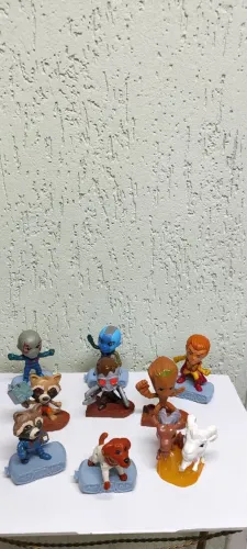 Miniaturas Guardiões da Galáxia Coleção MC Donald's