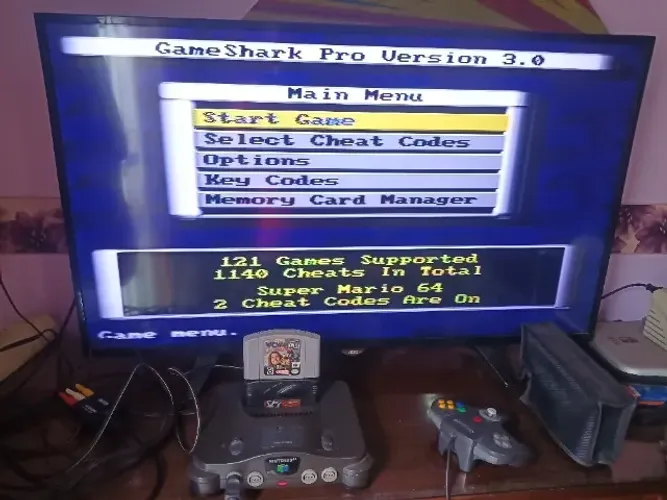 GameShark Pro Original InterAct para Nintendo 64