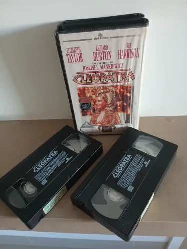 VHS Cleopatra - Elizabeth Taylor, Richard Burton, Rex Harrison