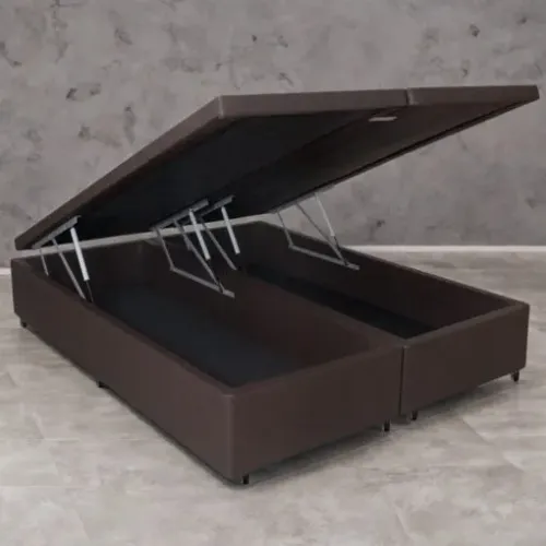 Promoção!! Base Box Queen Baú Courino - ALTO NÍVEL CAMAS E COLCHÕES