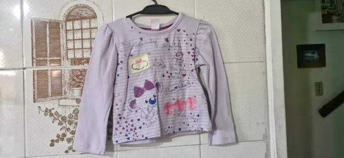 Blusa Lilica Ripilica Tam 12 a 18 meses
