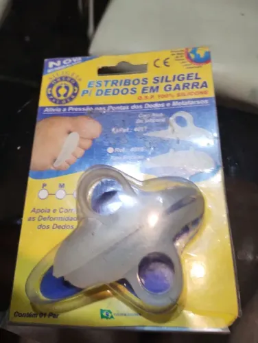 Estribos para Dedos em Gel em Garra