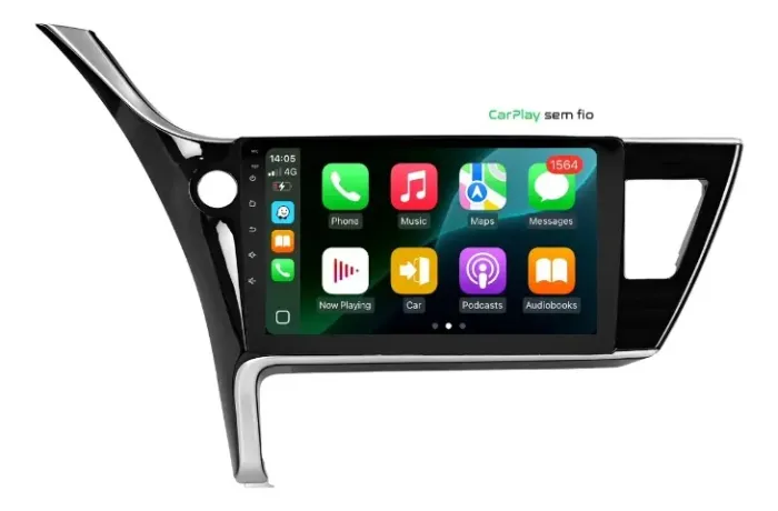 Multimidia Corolla 2018 2019 Android 13 2gb Carplay 10p 2cam