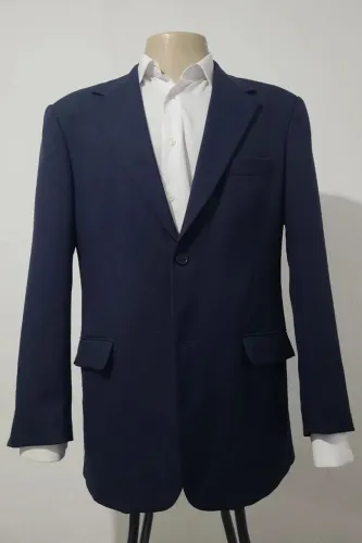 Blazer Slim Azul marinho Nº 52, bonito, sofisticado, elegante, confortável, macio.