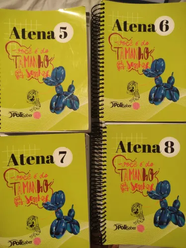 Livros Atena 5, 6, 7 e 8 - Todas as disciplinas - CURSO DA POLI USP