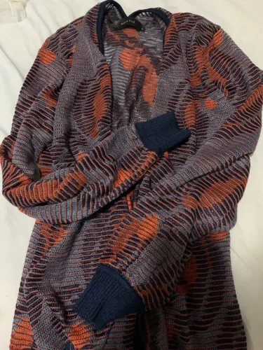 Cardigan Tricot Colorido Maria Filó