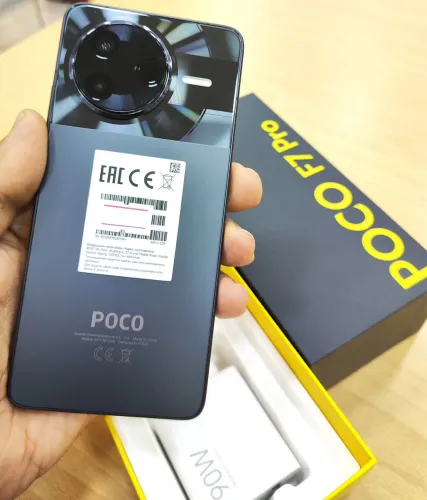 Poco F7 Pro 5G NFC 512/12-Preto Lacrado Entregamos Grátis Garantia 
