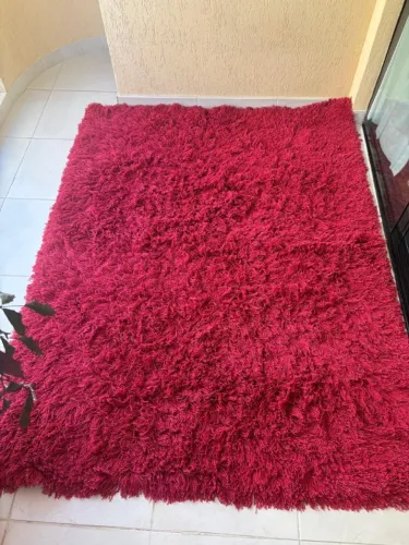 Tapete vermelho  2,00 comprimentox 1,50 largura