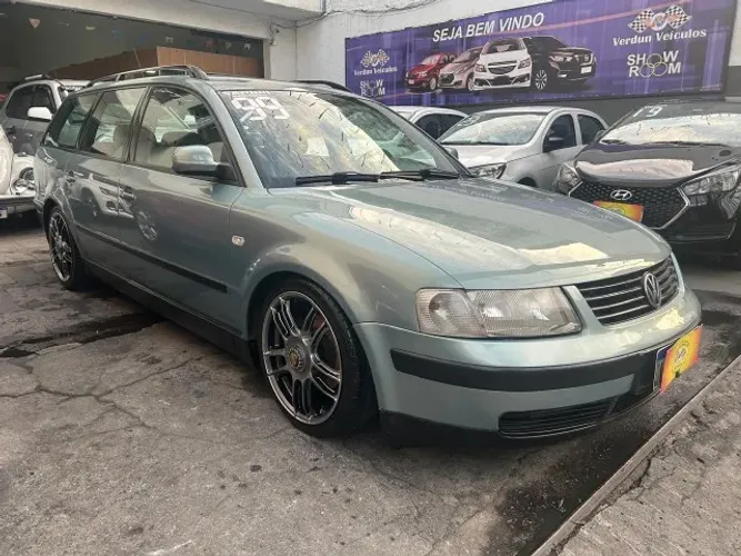Passat Variant 1999 1.8 20V completíssima + Rodas Porsche 17 + Suspensão + Som - Impecável