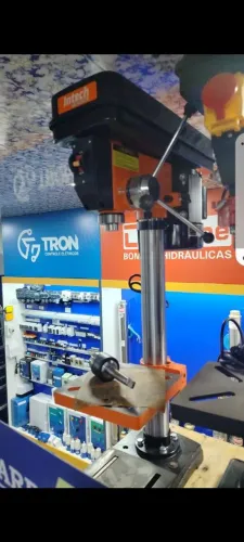 FURADEIRA DE BANCADA 1/2CV 127/220V 16MM INTECH