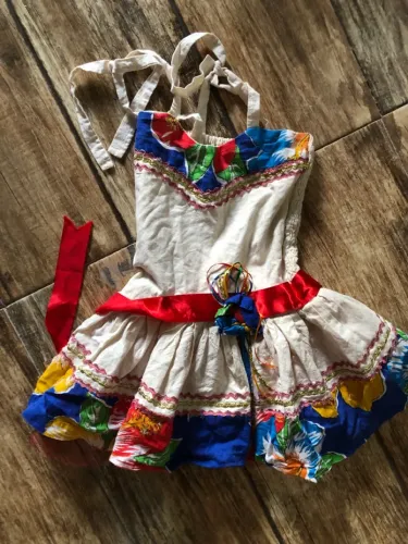 Vestido Infantil festa junina 