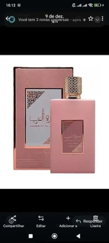 PERFUME AMERAT AL ARAB 100 ML ORIGINAL