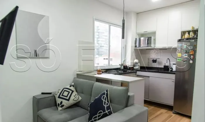 Studio HighLights Campo Belo, flat disponível para venda com 29m² e 1 dormitório.