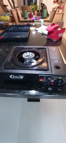 Fogareiro portátil a gás 