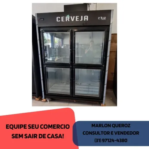 Cervejeira Mini Câmara Polar 4 Portas 220v