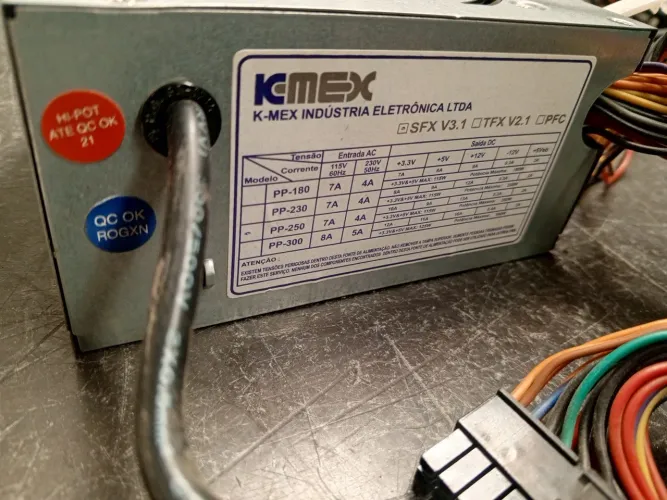 Fonte ATX K-MEX SFX V3.1 